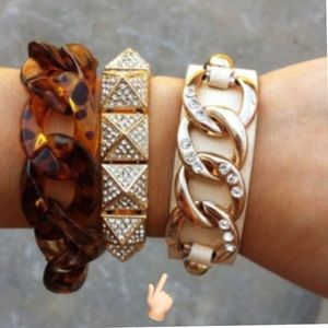 Host Pick! Boho Faux Leather Ivory Bracelet